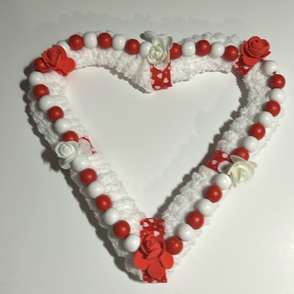 Handmade Valentine’s Wreath